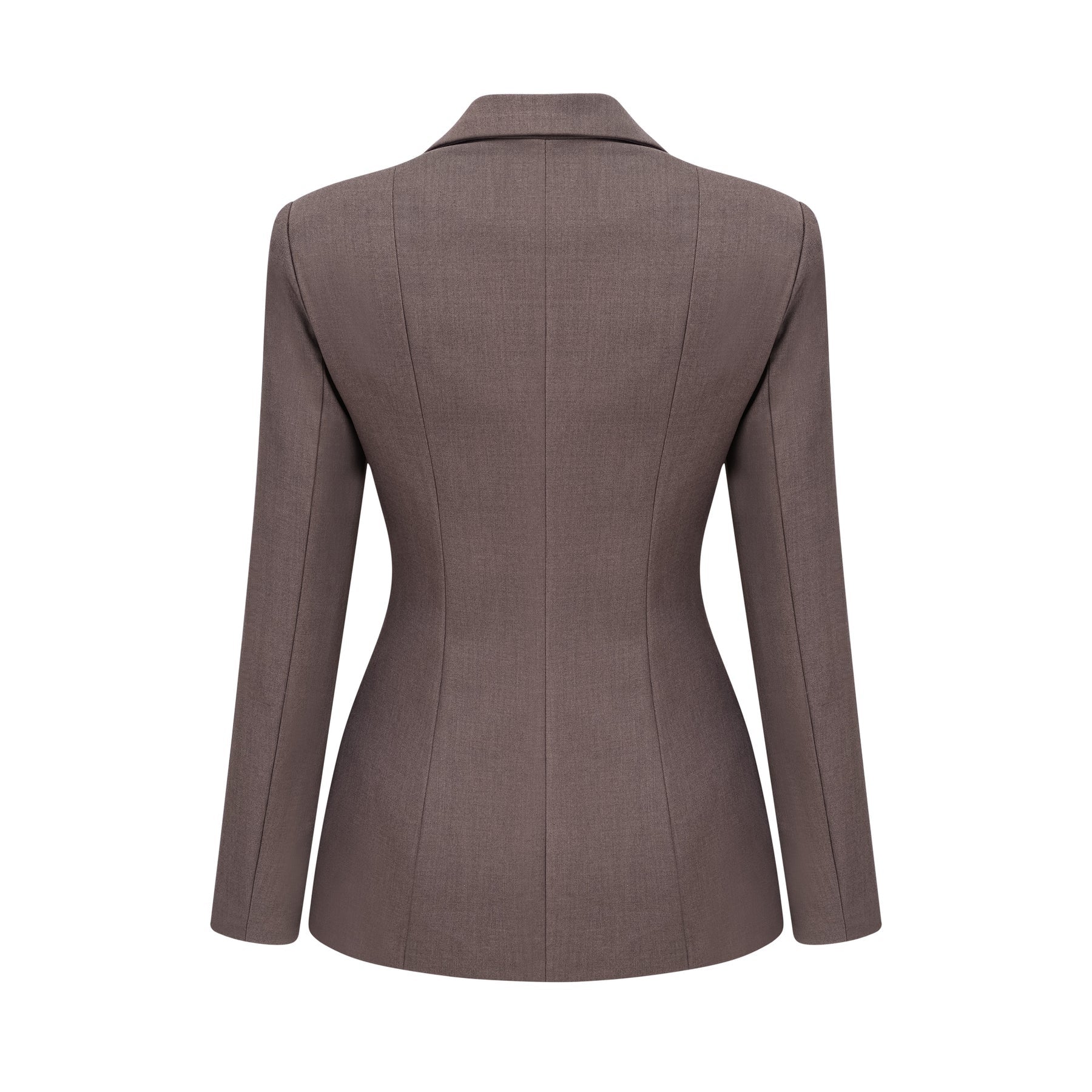 Patrizia Blazer Grey Tie Up Design & Fitted Two Pockets