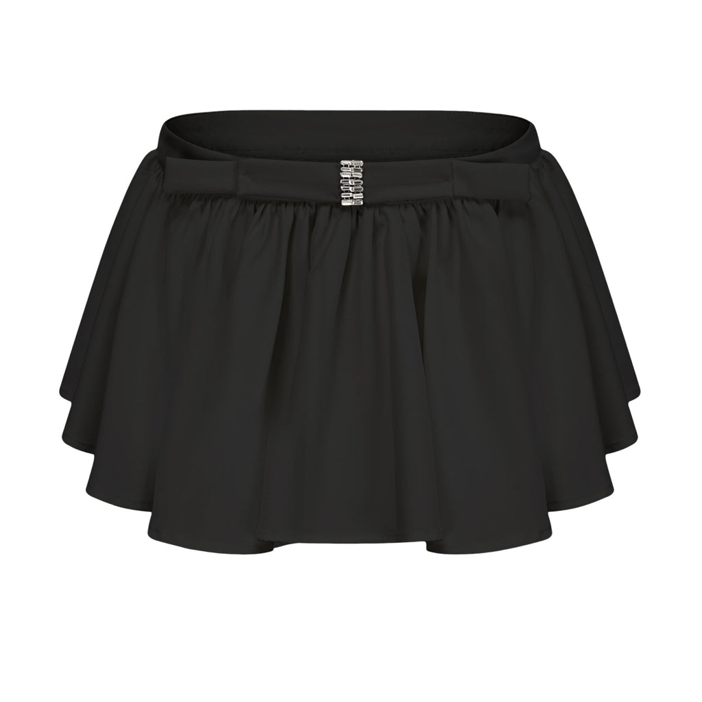 Pellegrina Blouse & Skirt Crystal Bow Set
