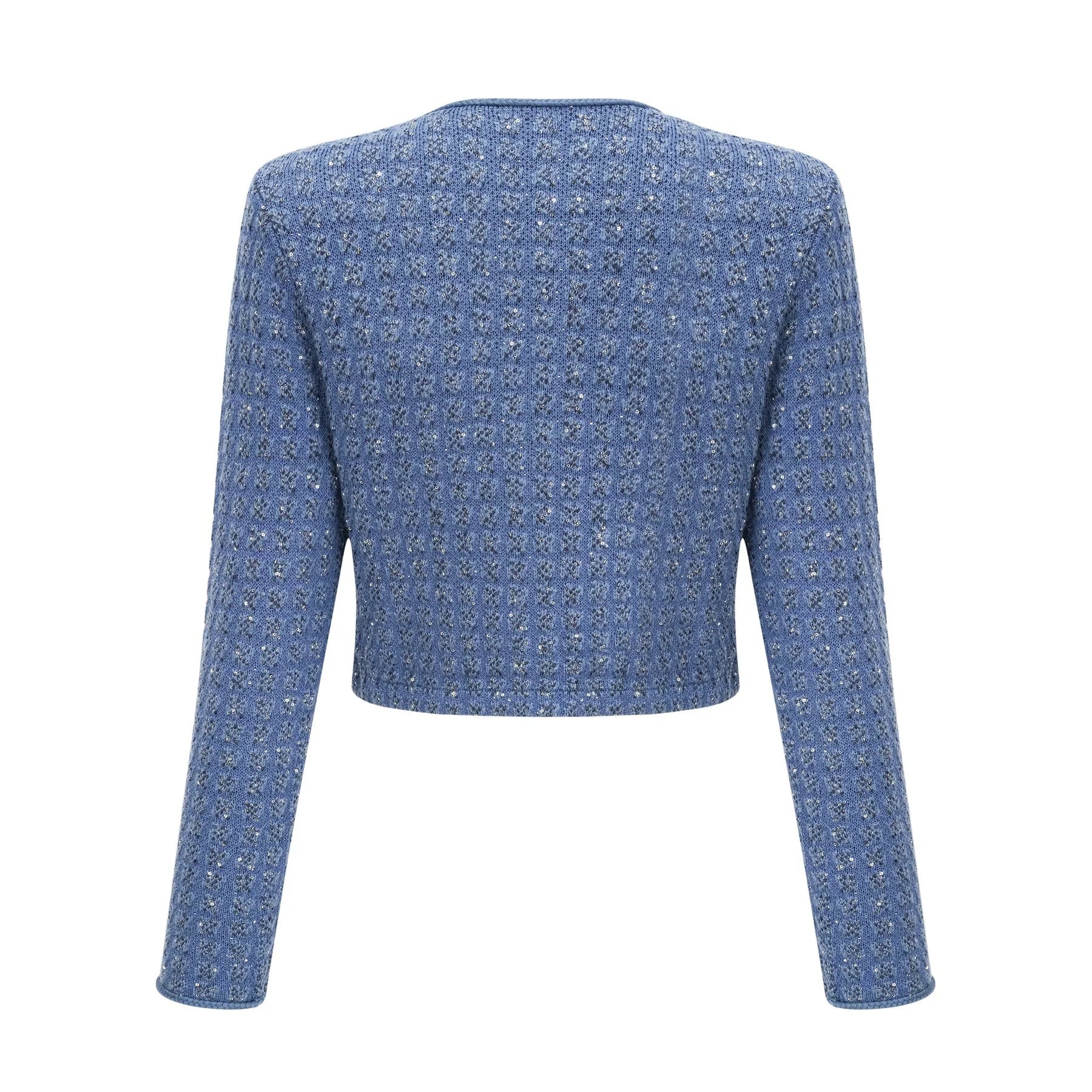 Peyton Jacket & Trousers Sequin Embellished Sapphire Blue