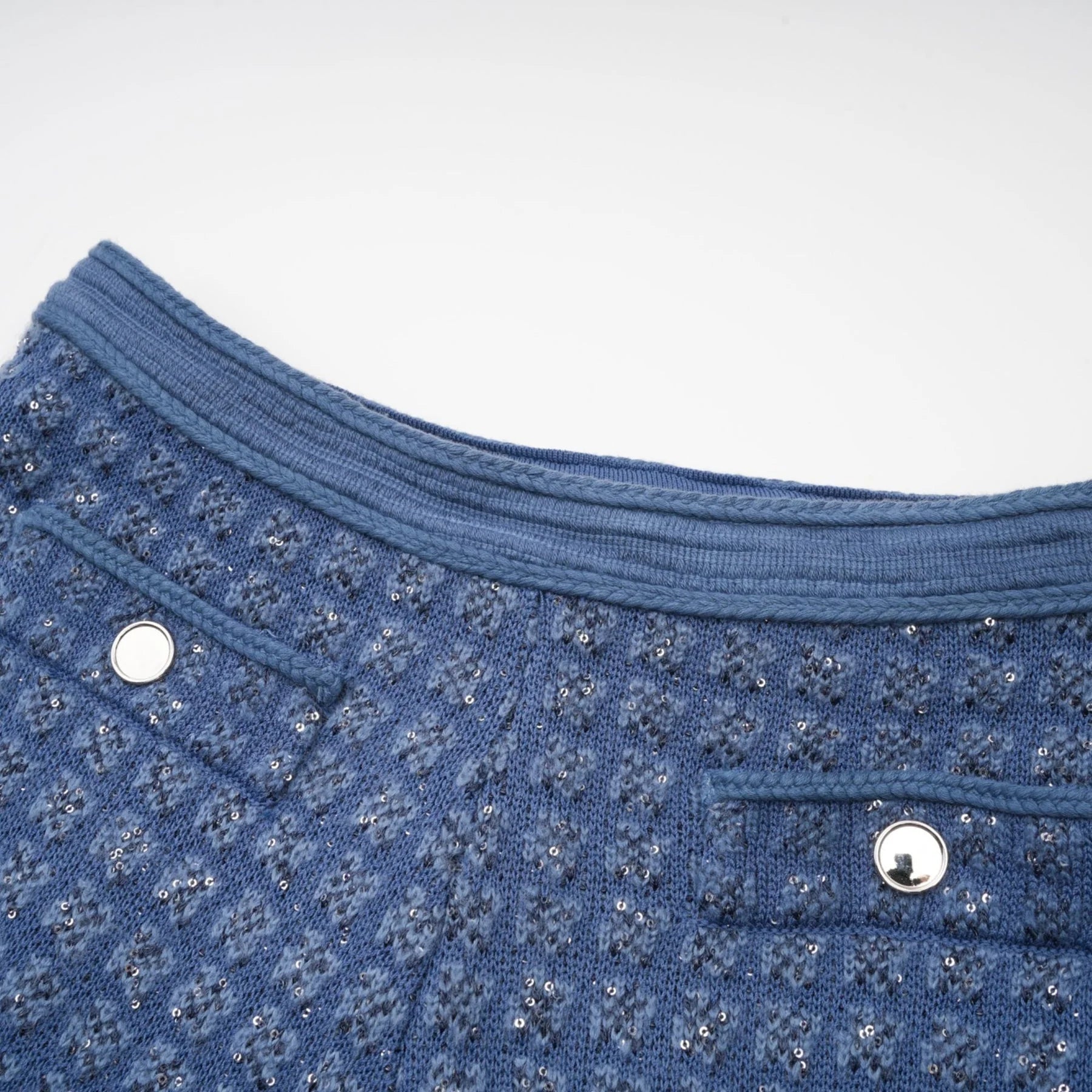 Peyton Jacket & Trousers Sequin Embellished Sapphire Blue