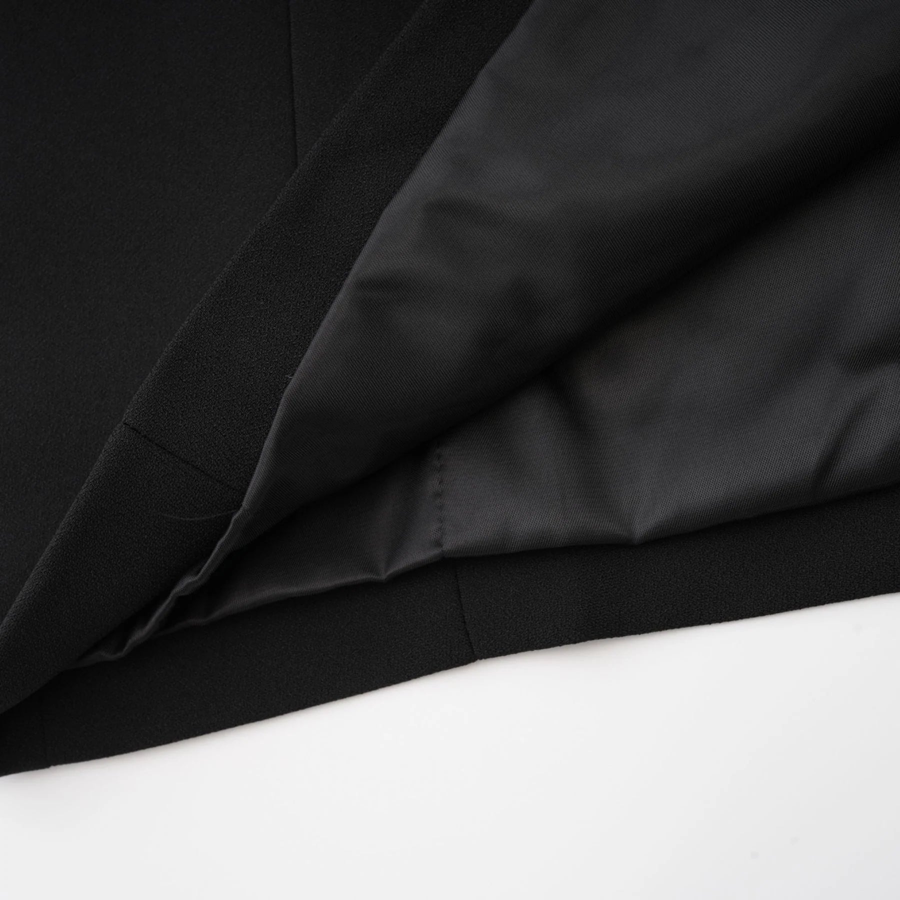 Raegan Mini Dress Black Shoulder Pad Buckle Detailing