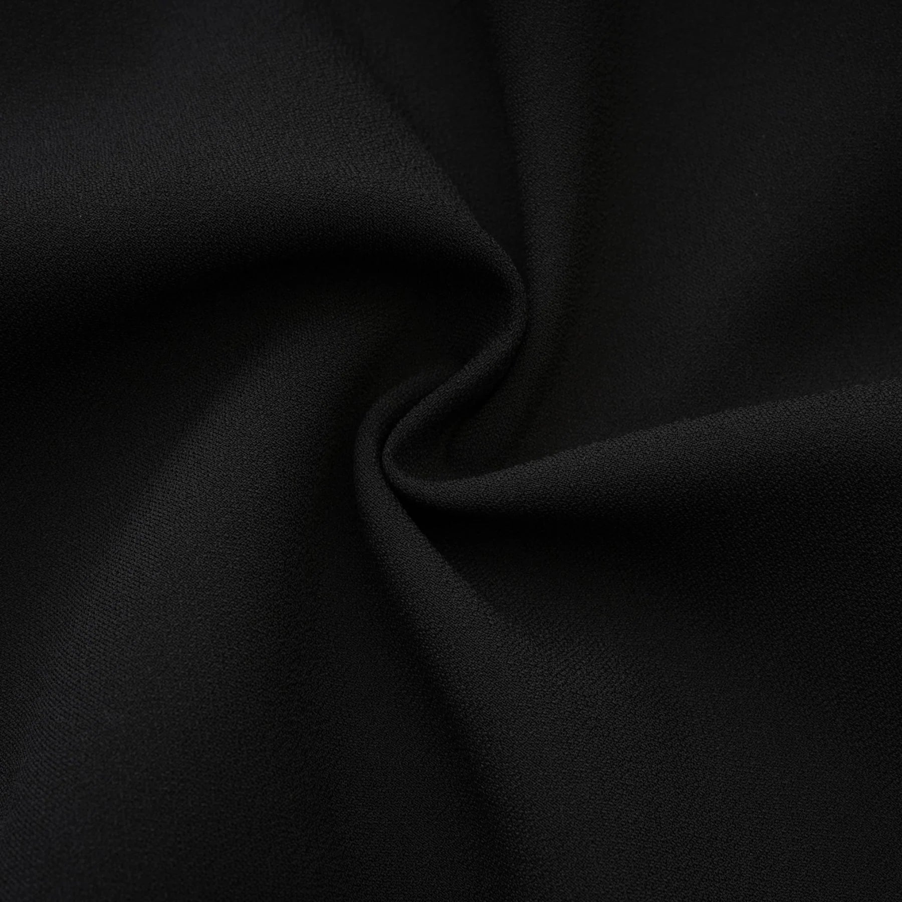 Raegan Mini Dress Black Shoulder Pad Buckle Detailing
