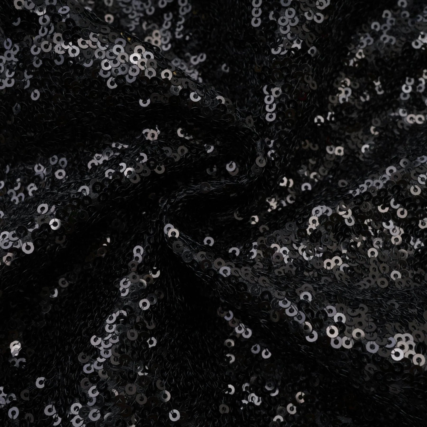 Raffaella Mini Dress Black Sequin Off Shoulder Panel