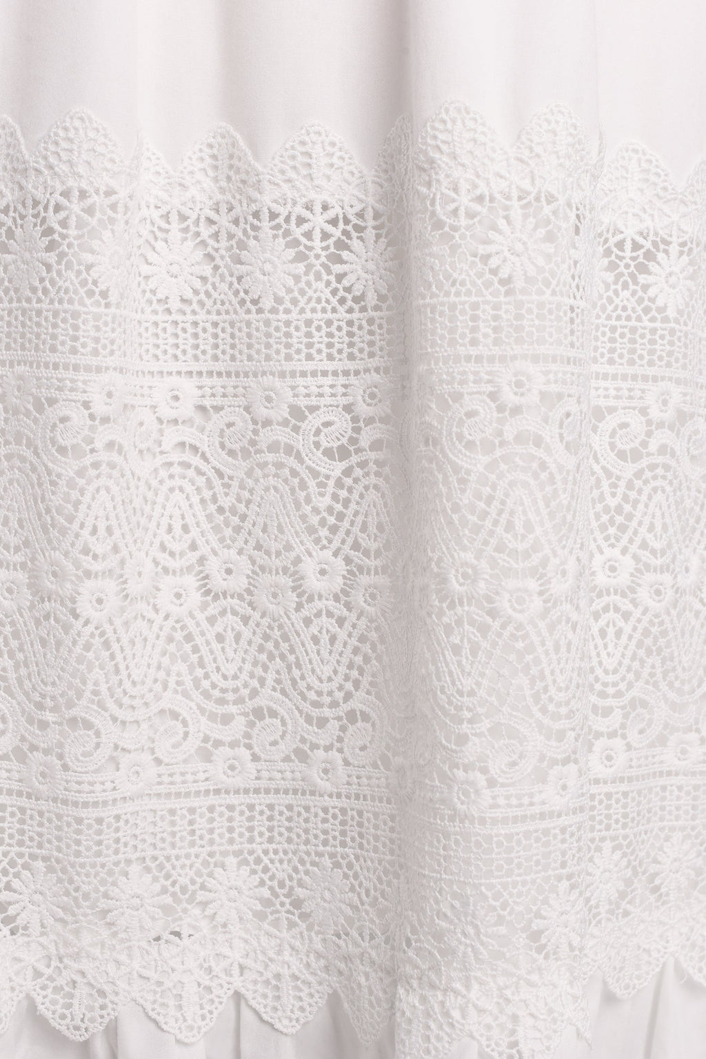 Rebecca White Lace Maxi Dress with Flare Sleeves and Waist Ties for Special Occasions