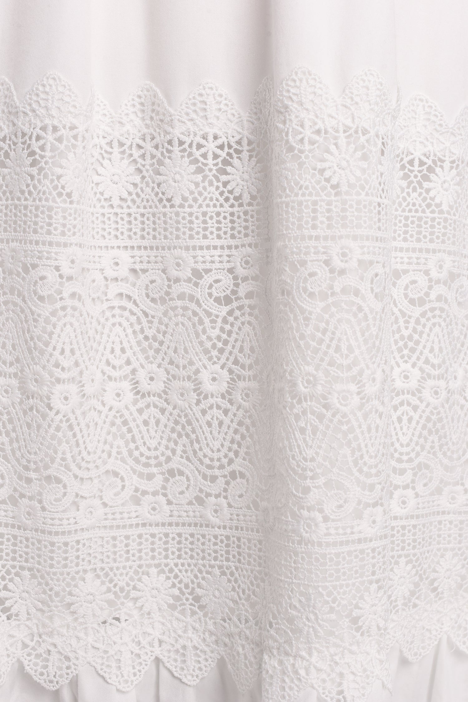 Rebecca White Lace Maxi Dress with Flare Sleeves and Waist Ties for Special Occasions