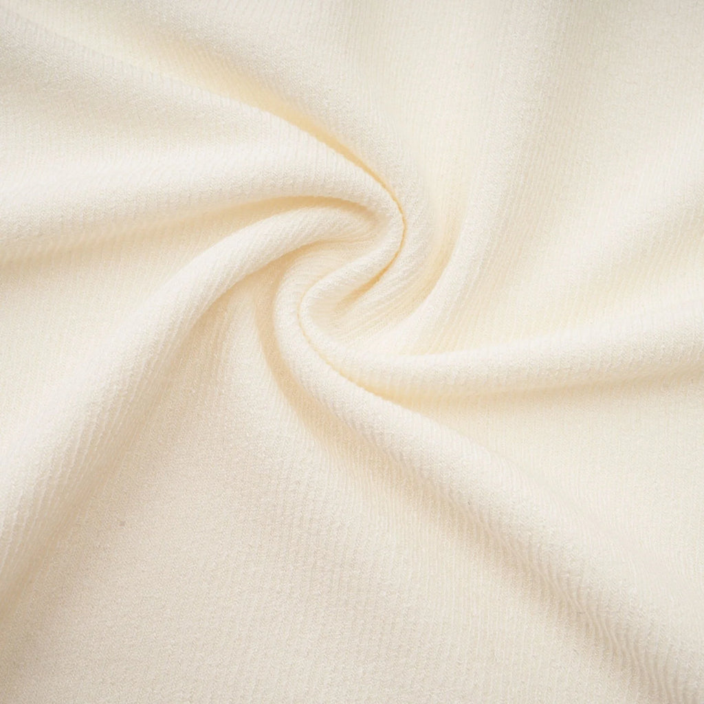Riccarda Midi Dress White Draped Asymmetric Hem Ruched Detailing