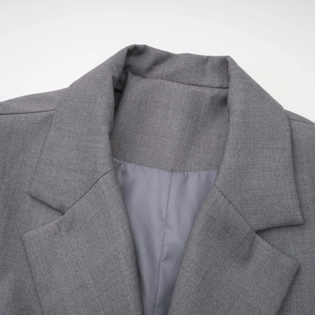 Rita Blazer with Belted Waist & Side Pockets