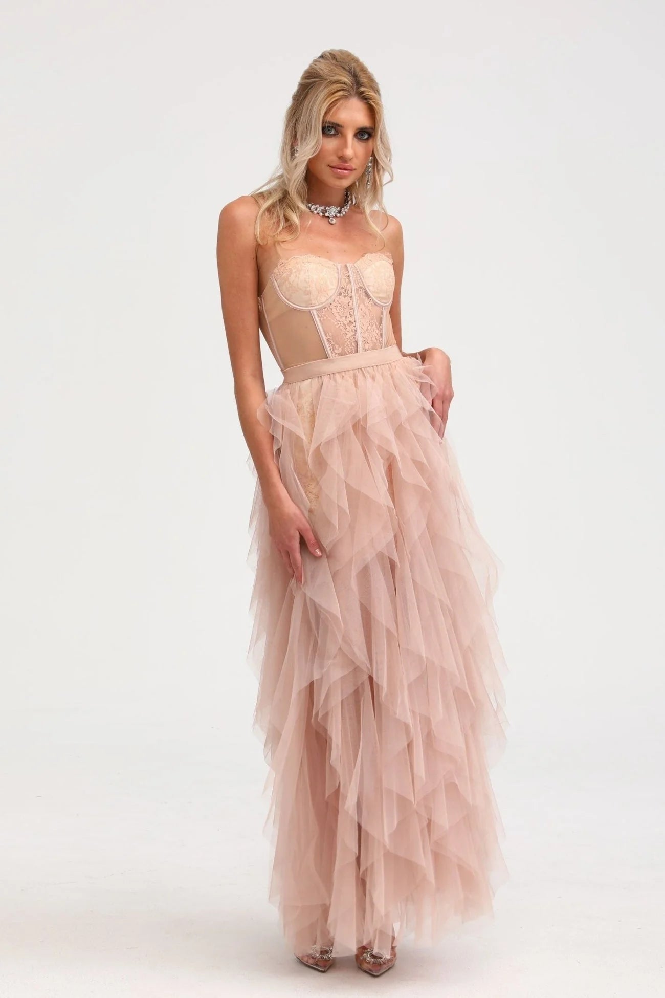 Rosalie Lace Sleeveless Dress