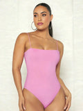 Rosanna Bodysuit - High Stretch Fabric Elasticity - Backless - Slim Fit Type - Sleeveless Length - Casual Style - Premium Quality - Modern Look