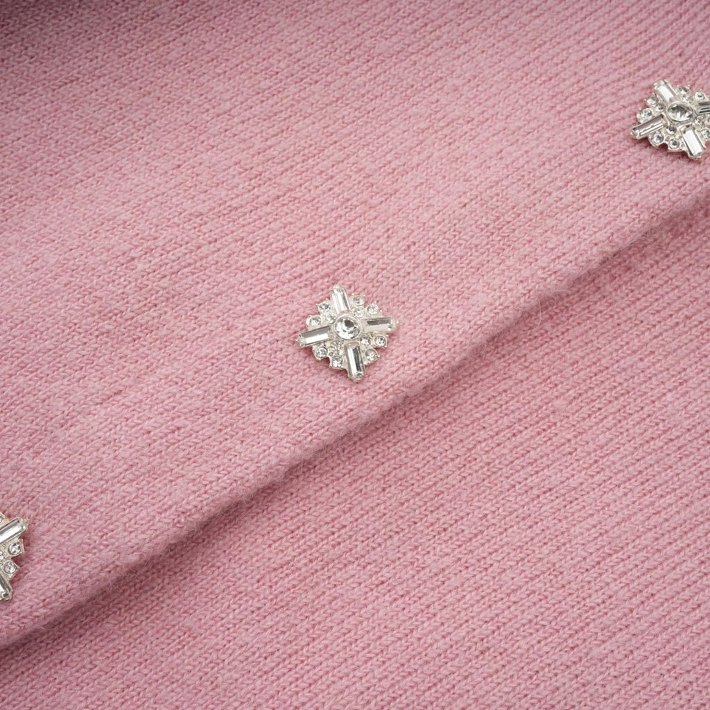 Ruby Jacket & Skirt Crystal Pink Matching Set