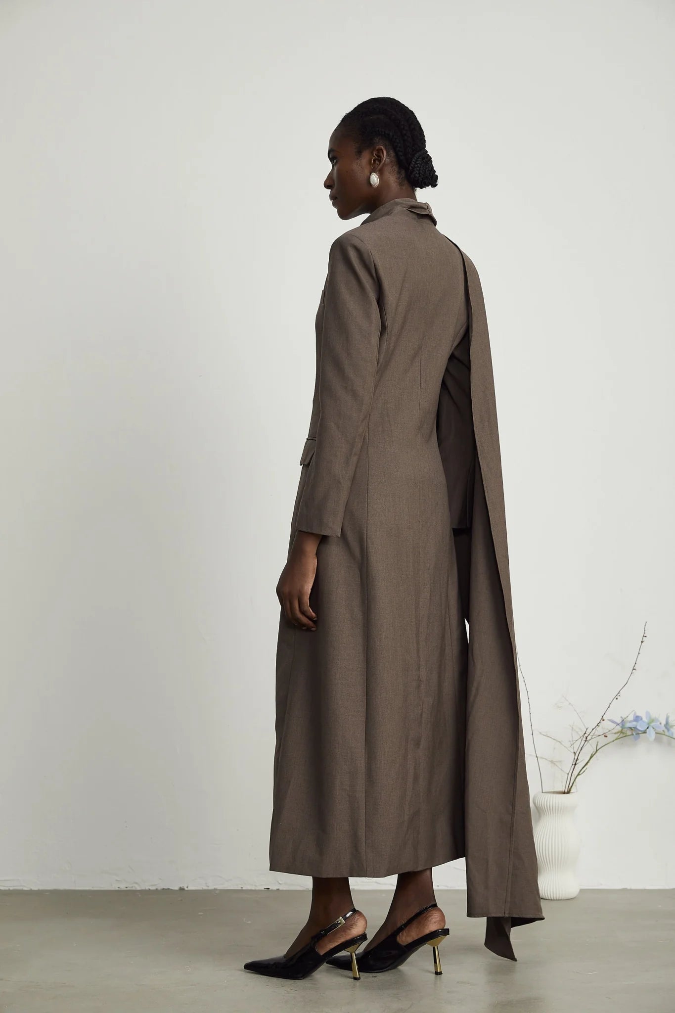 Rylee Trench Coat with Scarf Detailing