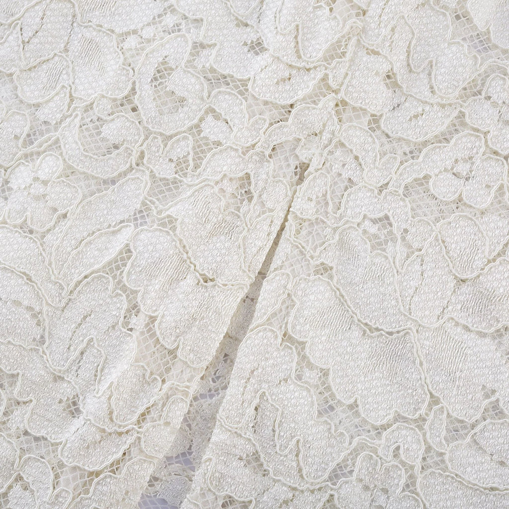 Sabrina Midi Dress White Crystal Embellished