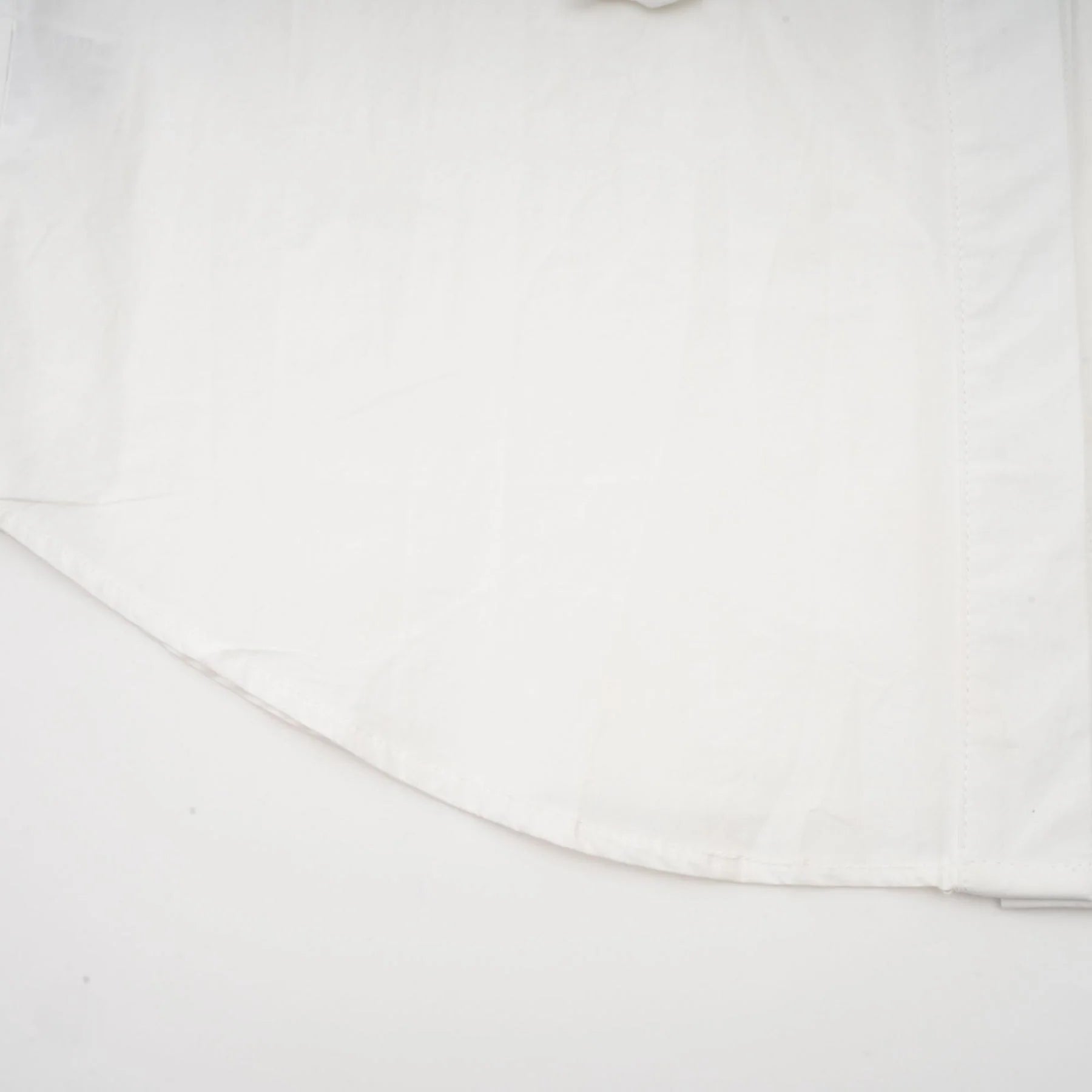 Sabrina Shirt White Floral 3D Cut Out Embellishment & Button Closure