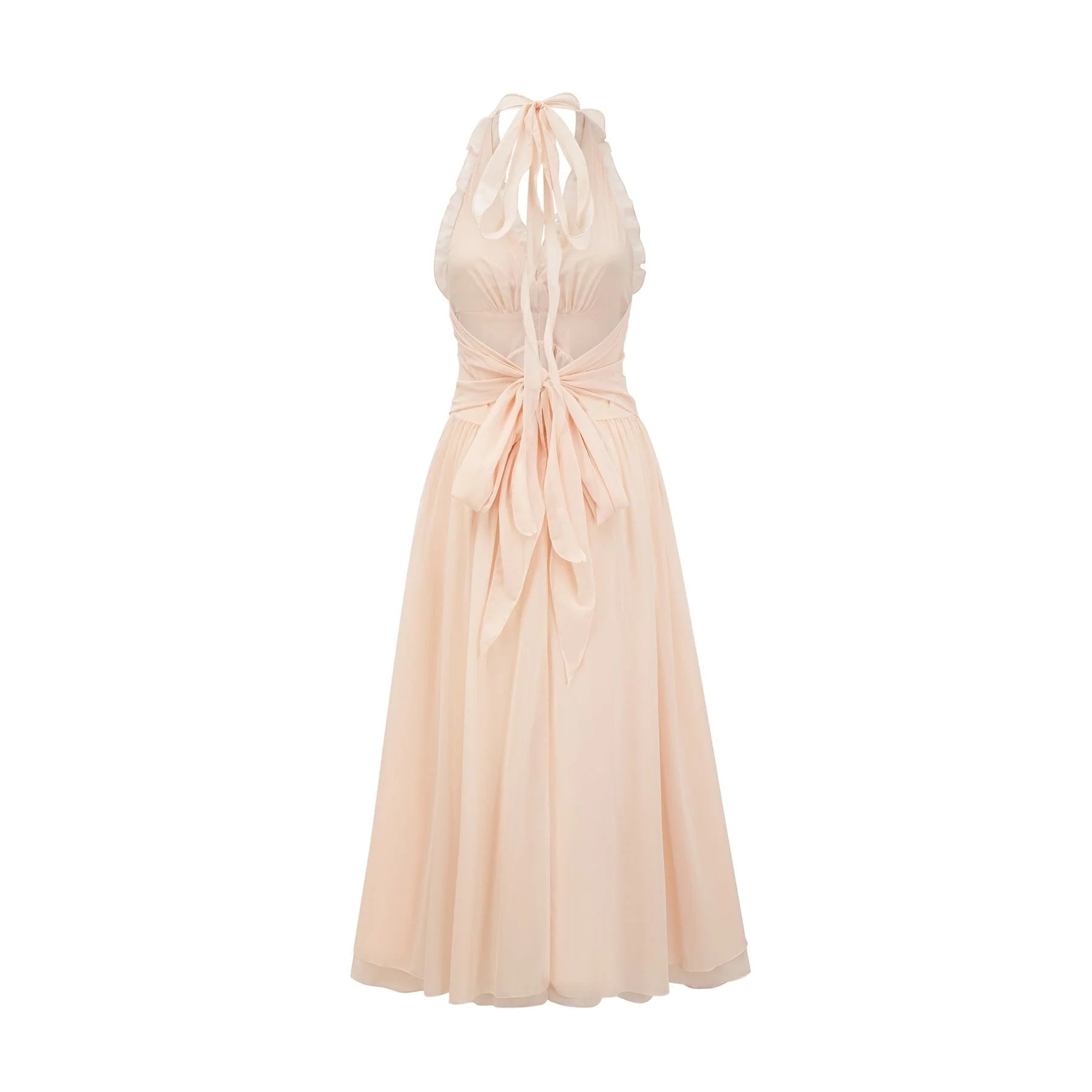 Samantha Halter - Neck Maxi Dress