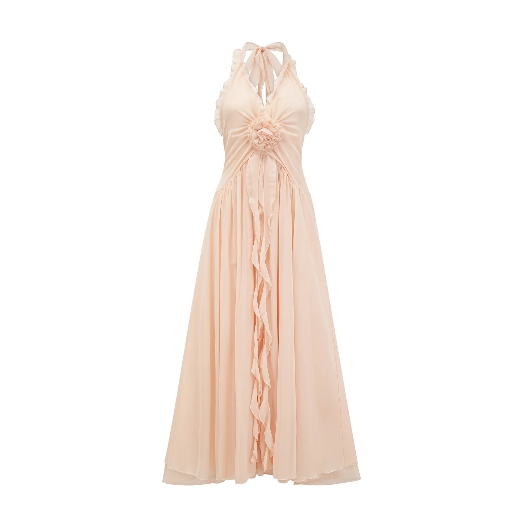 Samantha Halter - Neck Maxi Dress