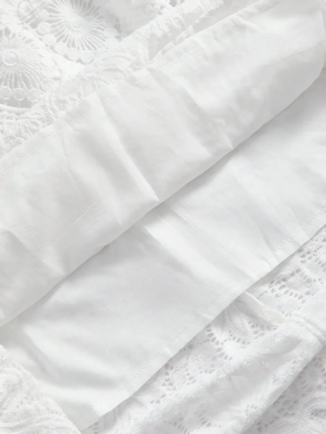 Samantha Midi Dress - Round Neck - Wedding - Flared Hem - High Waist - Elegant Style