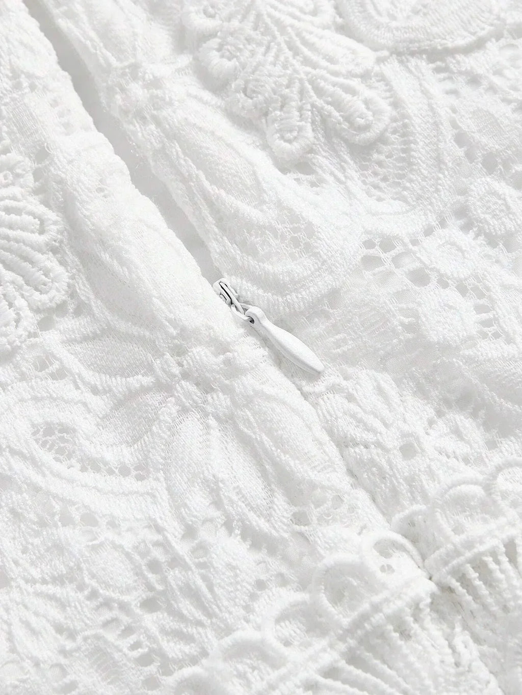 Samantha Midi Dress - Round Neck - Wedding - Flared Hem - High Waist - Elegant Style