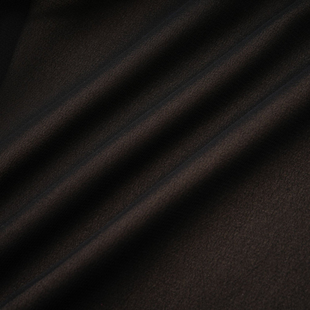 Santa Black Tulle Maxi Skirt With Pleats And Ruffled Hem