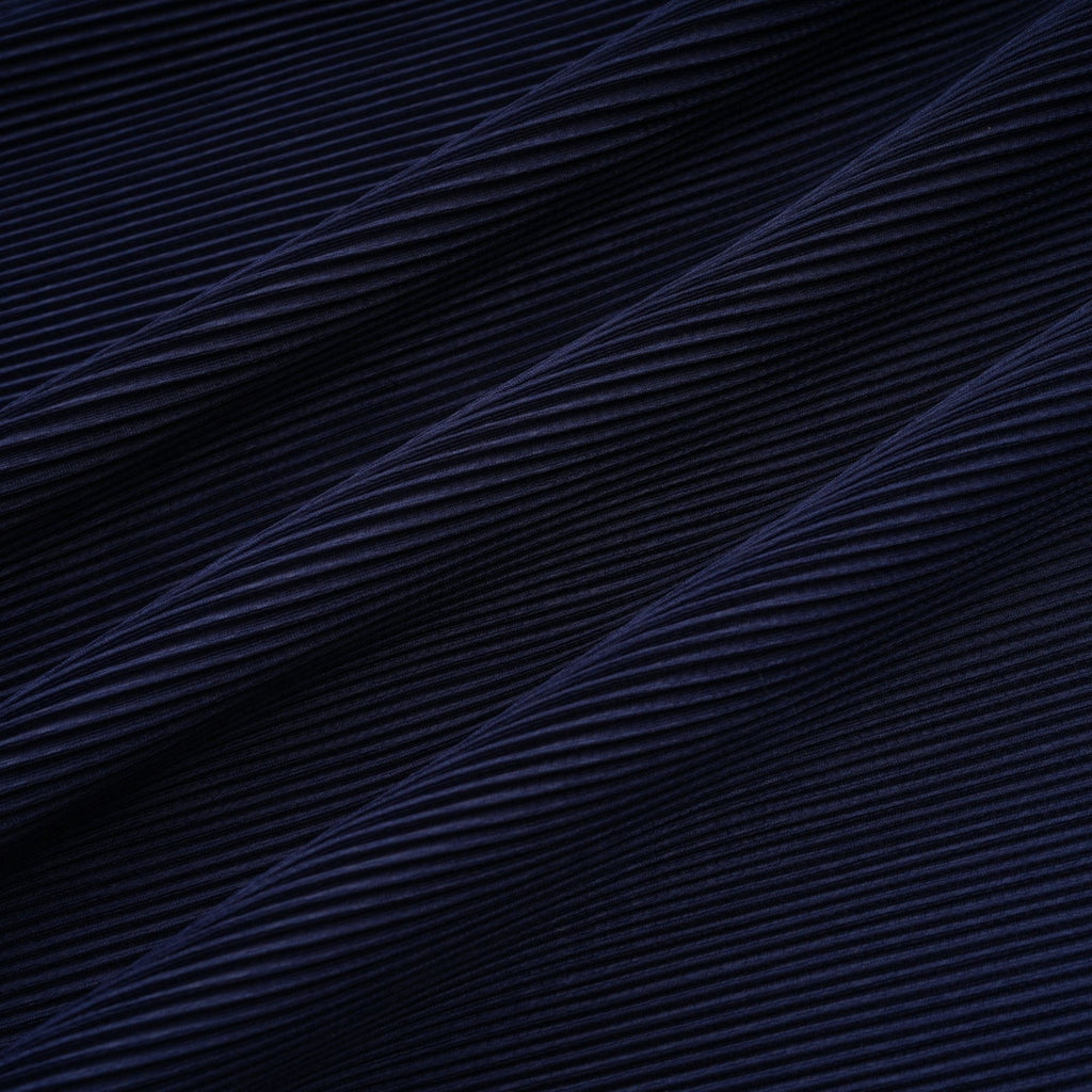 Savina Top & Dress Blue Pattern Creased Cape Matching Set