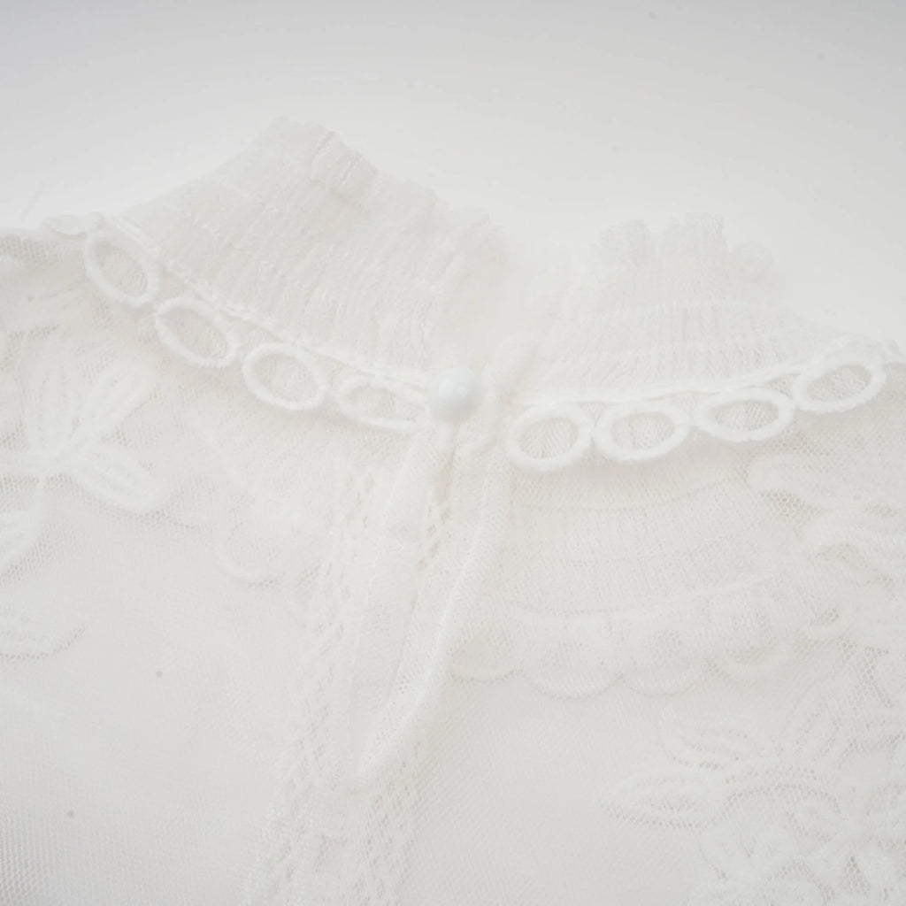 Shiloh Floral Top with Mesh Paneling