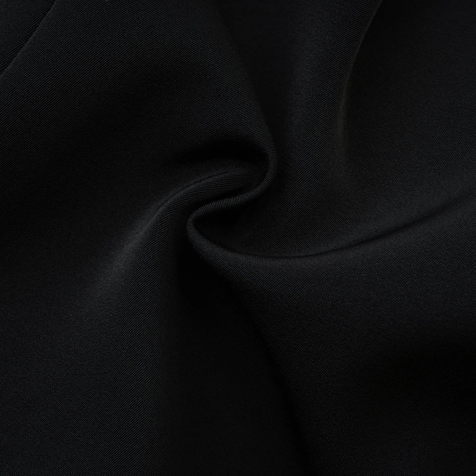 Silvana Jacket Black Panelled VNeck Waist Tightened
