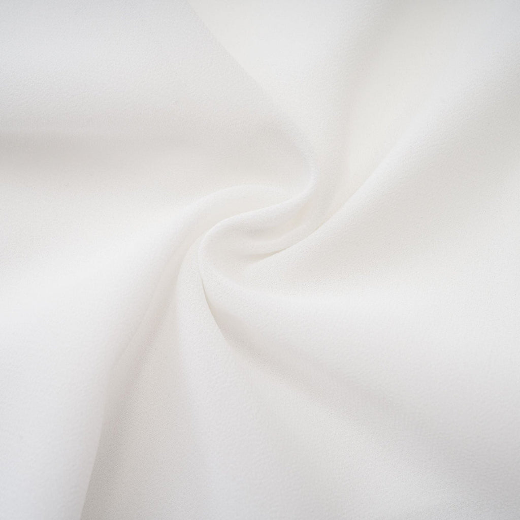 Silvia Maxi Dress - Halter Neck & Backless - White Chiffon with Ruffle Details