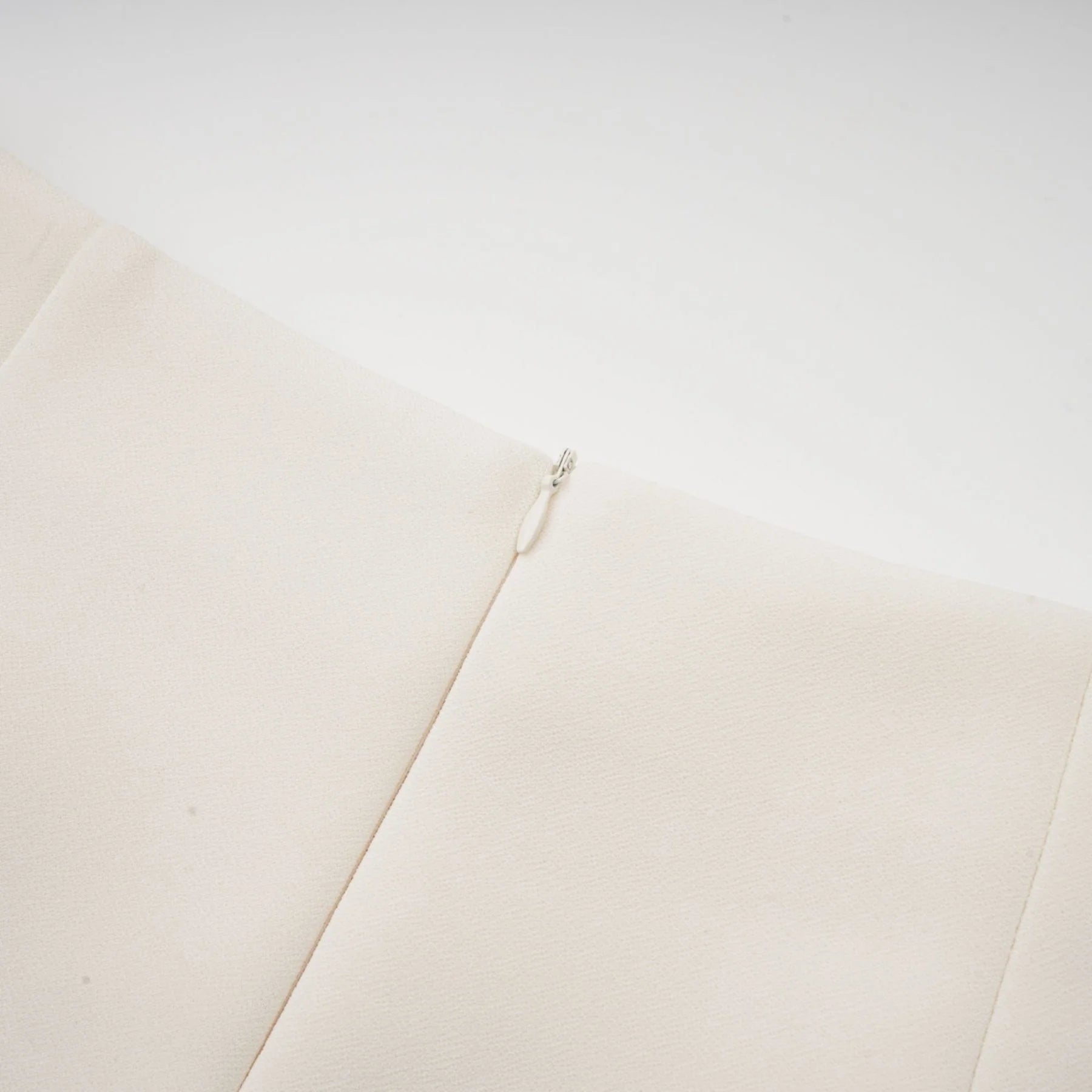 Simonetta Blazer & Skirt Feather Hem White Blazer