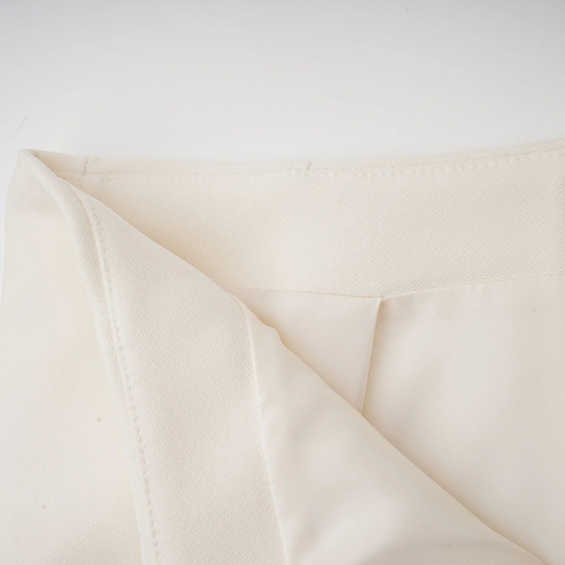 Simonetta Blazer & Skirt Feather Hem White Blazer