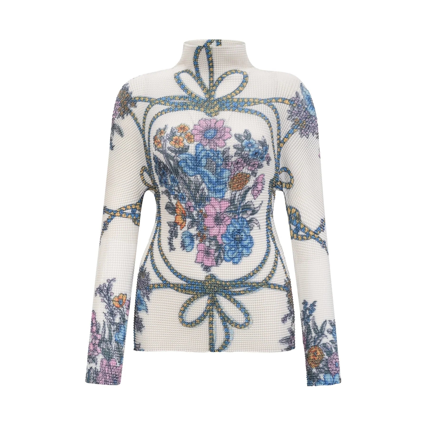 Sloan Skirt & Top Set Multicolor Pattern Print Knit