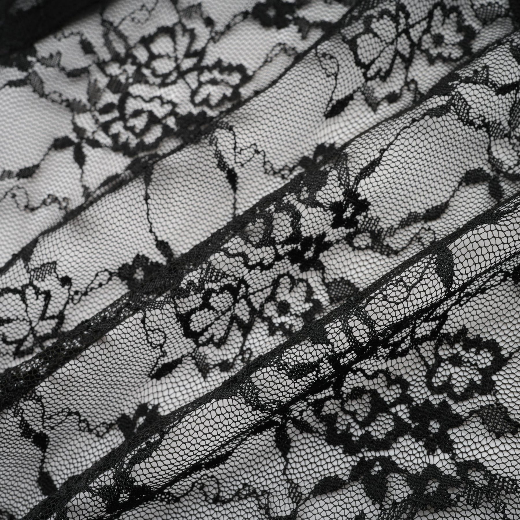 Sloan Vest & Dress Floral Lace Black Matching Set