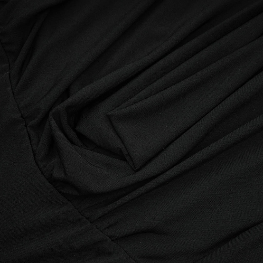 Sophia Draped Panelled Sleeveless Top and Ankle - Length Skirt Set