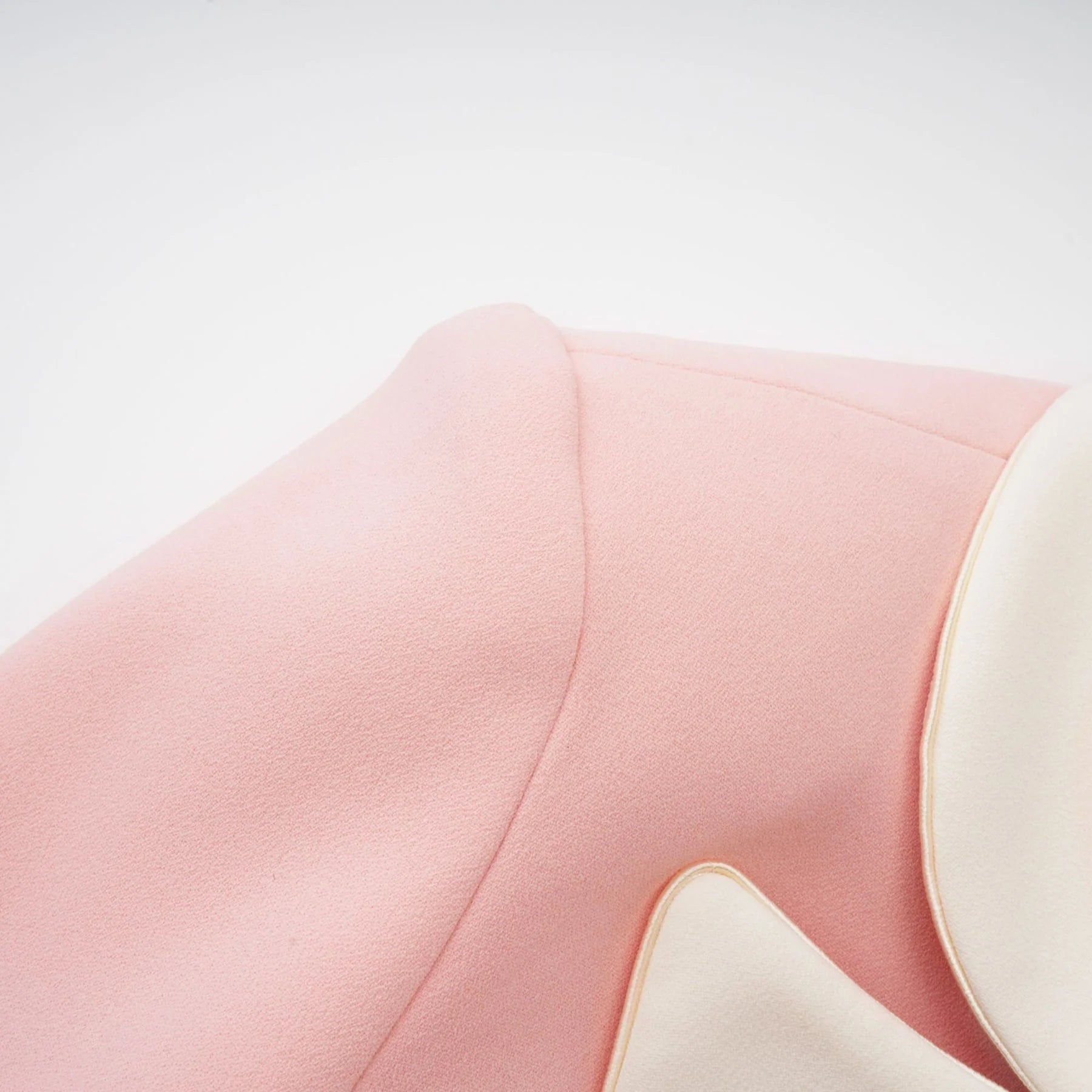 Teagan Blazer & Pants Pink White Set