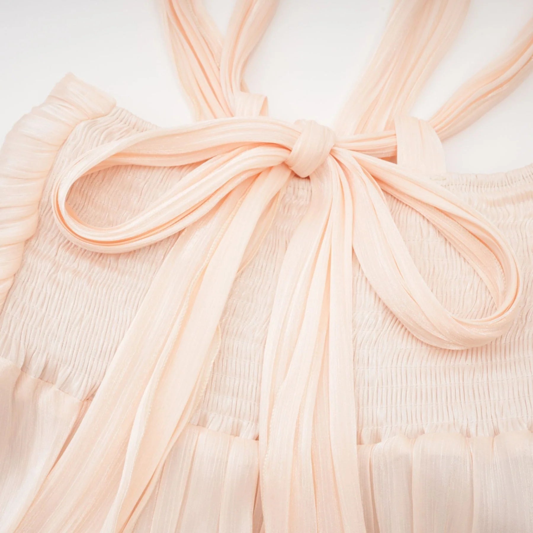 Teresa Halterneck Midi Dress in Neutrals