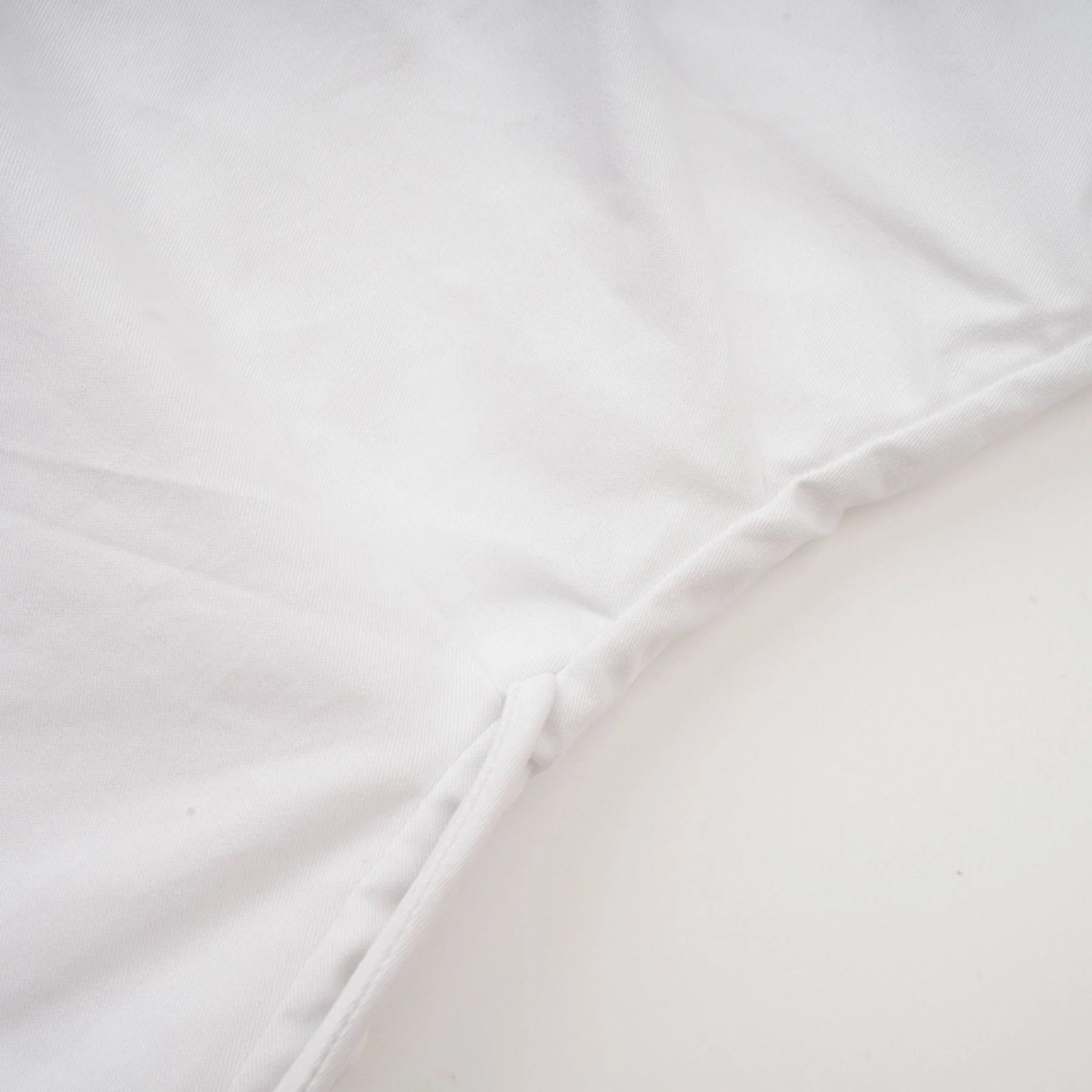 Tullia Shirt White Pleat Detail Thigh Length Self Tie
