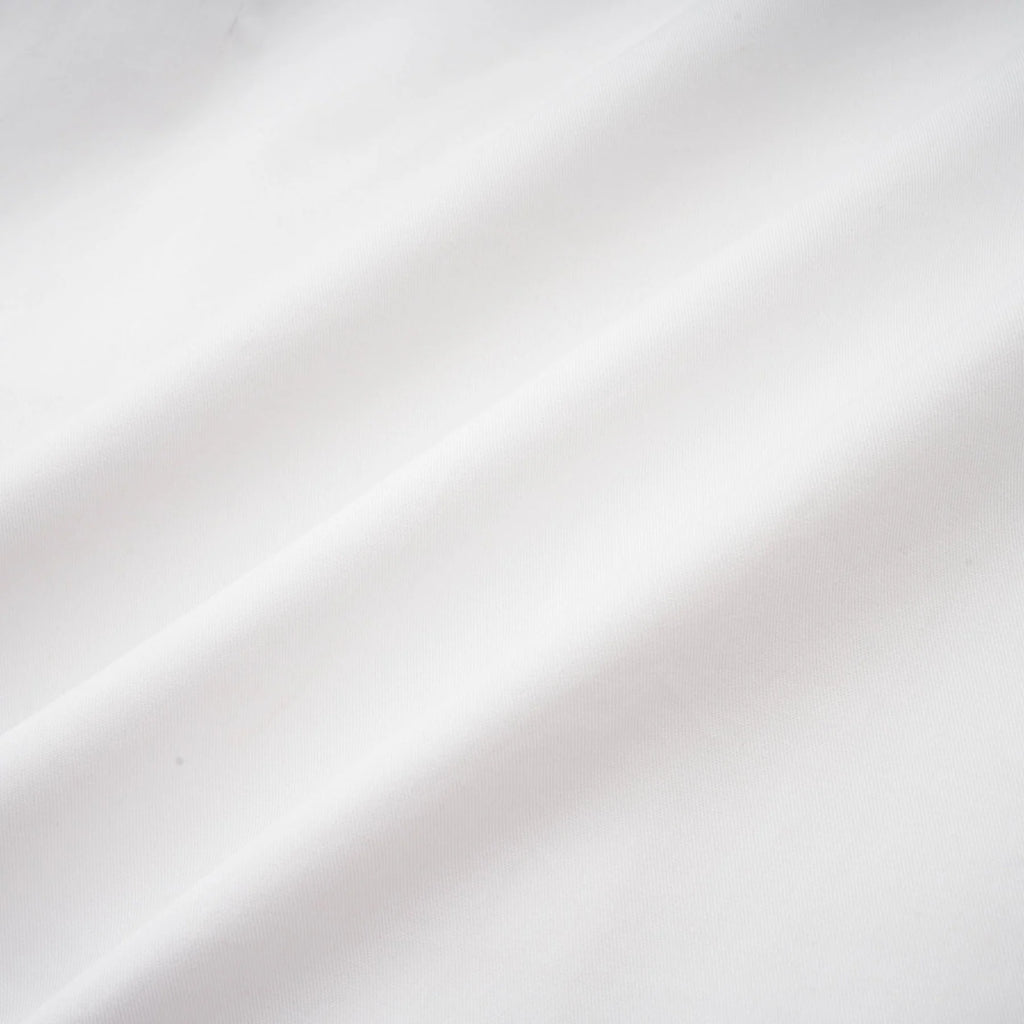 Tullia Shirt White Pleat Detail Thigh Length Self Tie