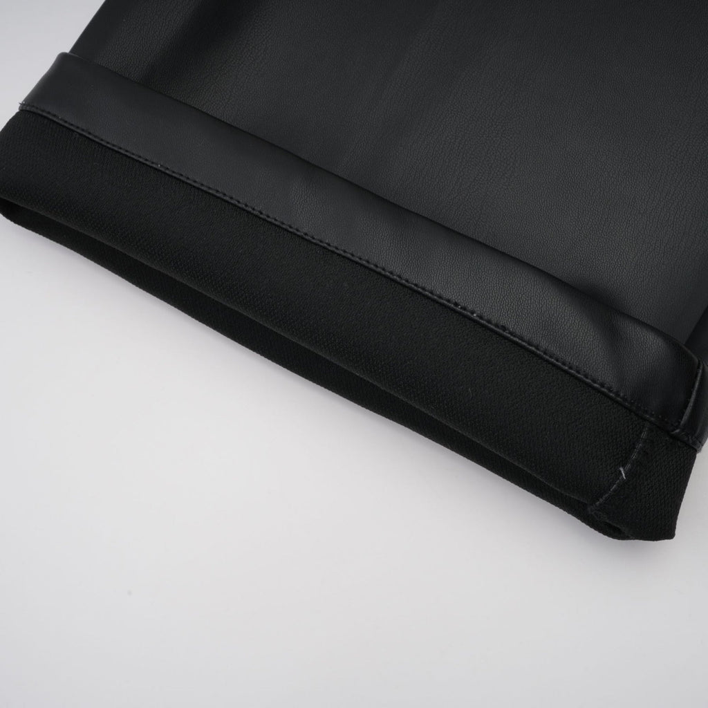 Valentina Trousers Black Contrast - Color Chic Wide Leg