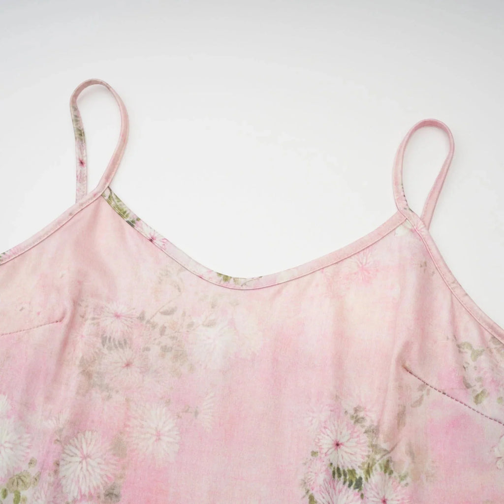 Valeria Midi Dress Floral Crystal Embellished Pink