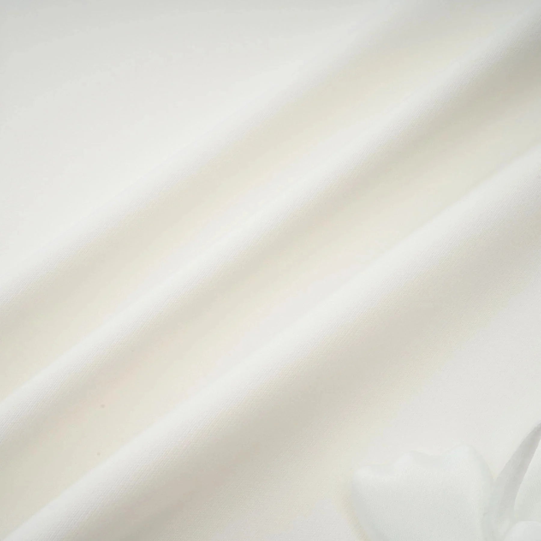 Valeria Midi Dress White Faux - Flower Square - Neck