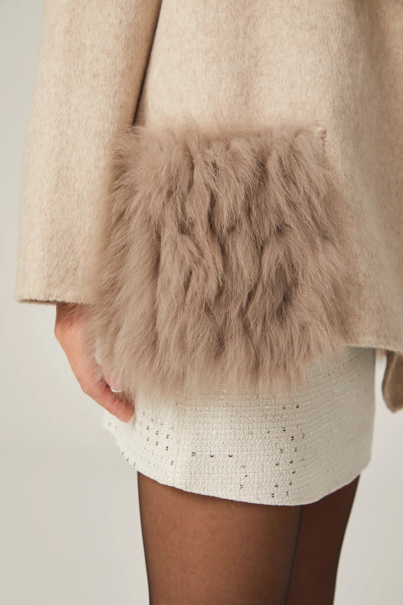 Valeria Oversize Collar Jacket