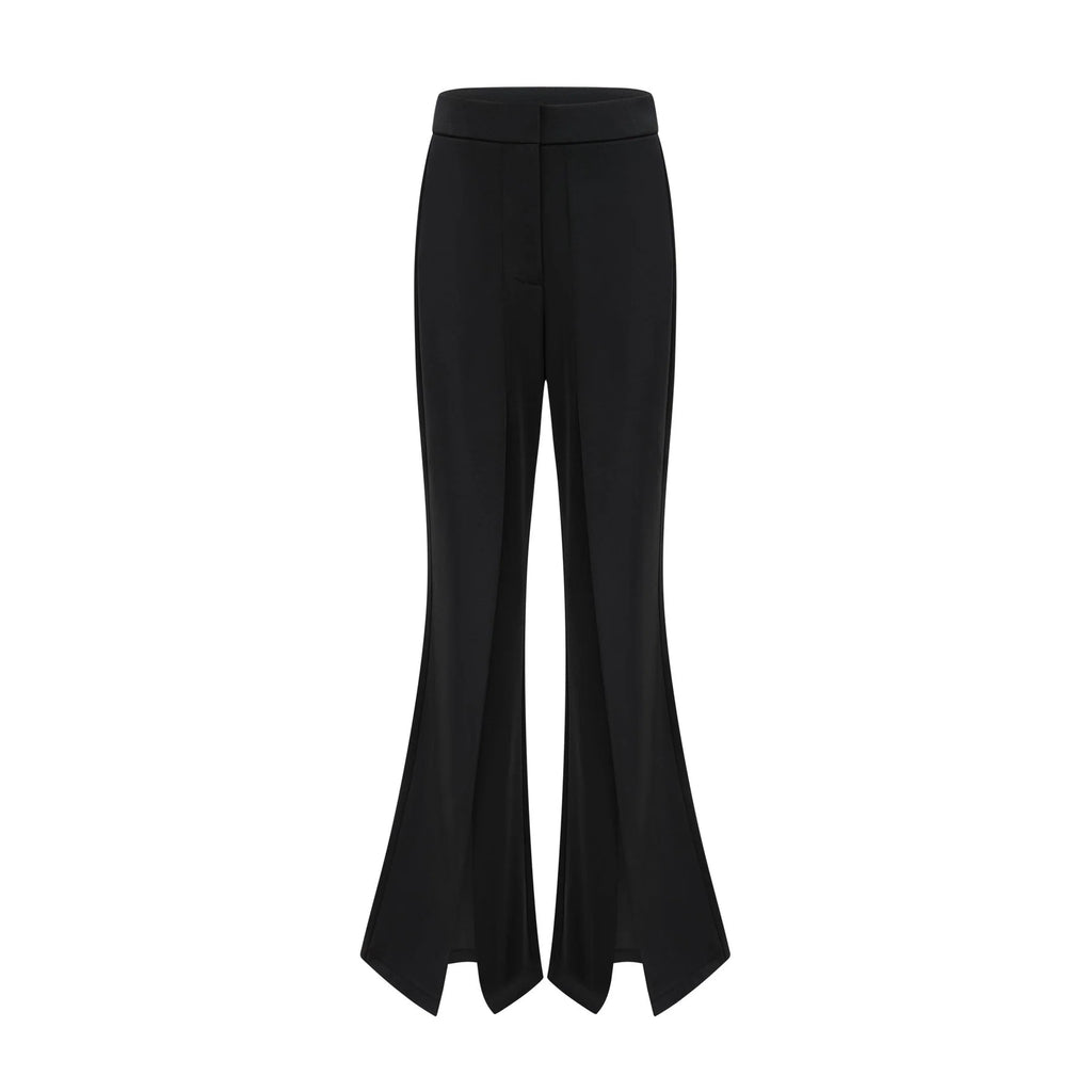 Vincenzina Jacket & Trousers Crystal Embellished Black