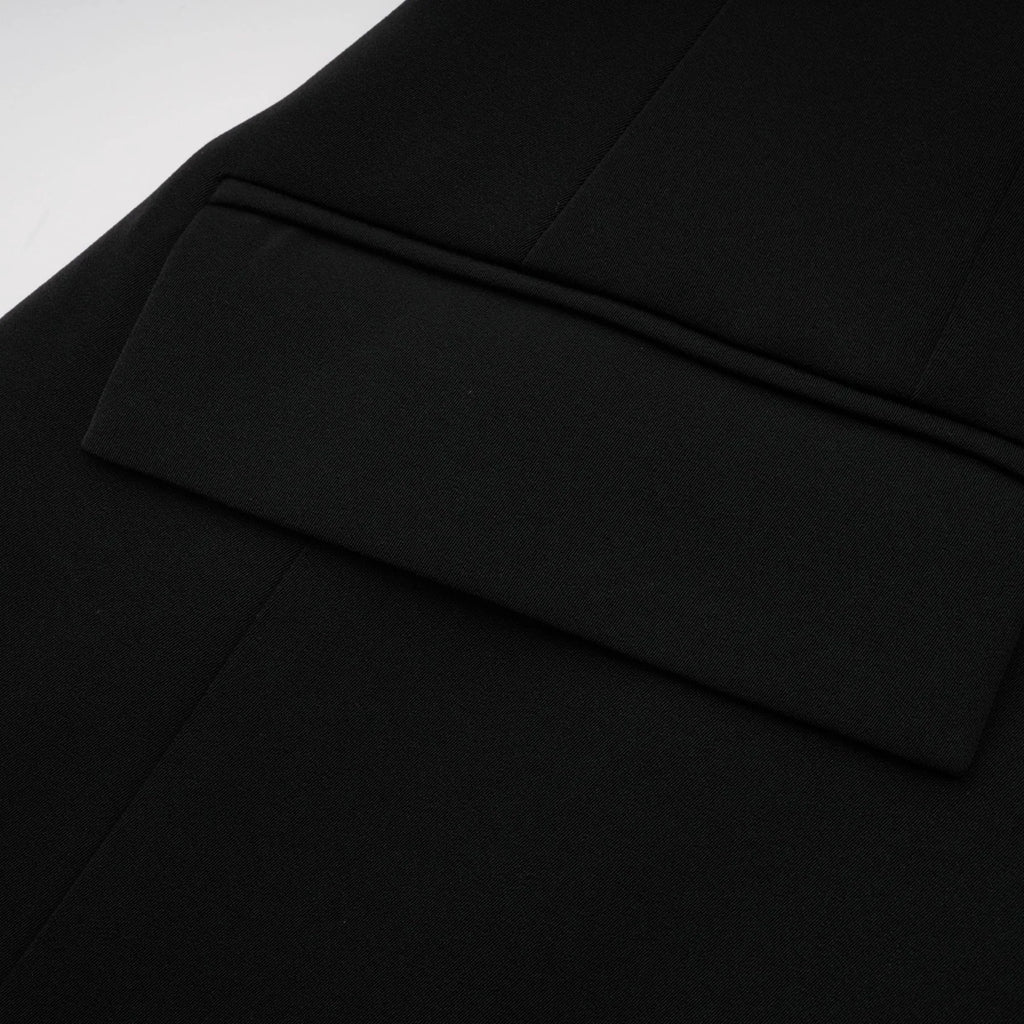 Vincenzina Jacket & Trousers Crystal Embellished Black