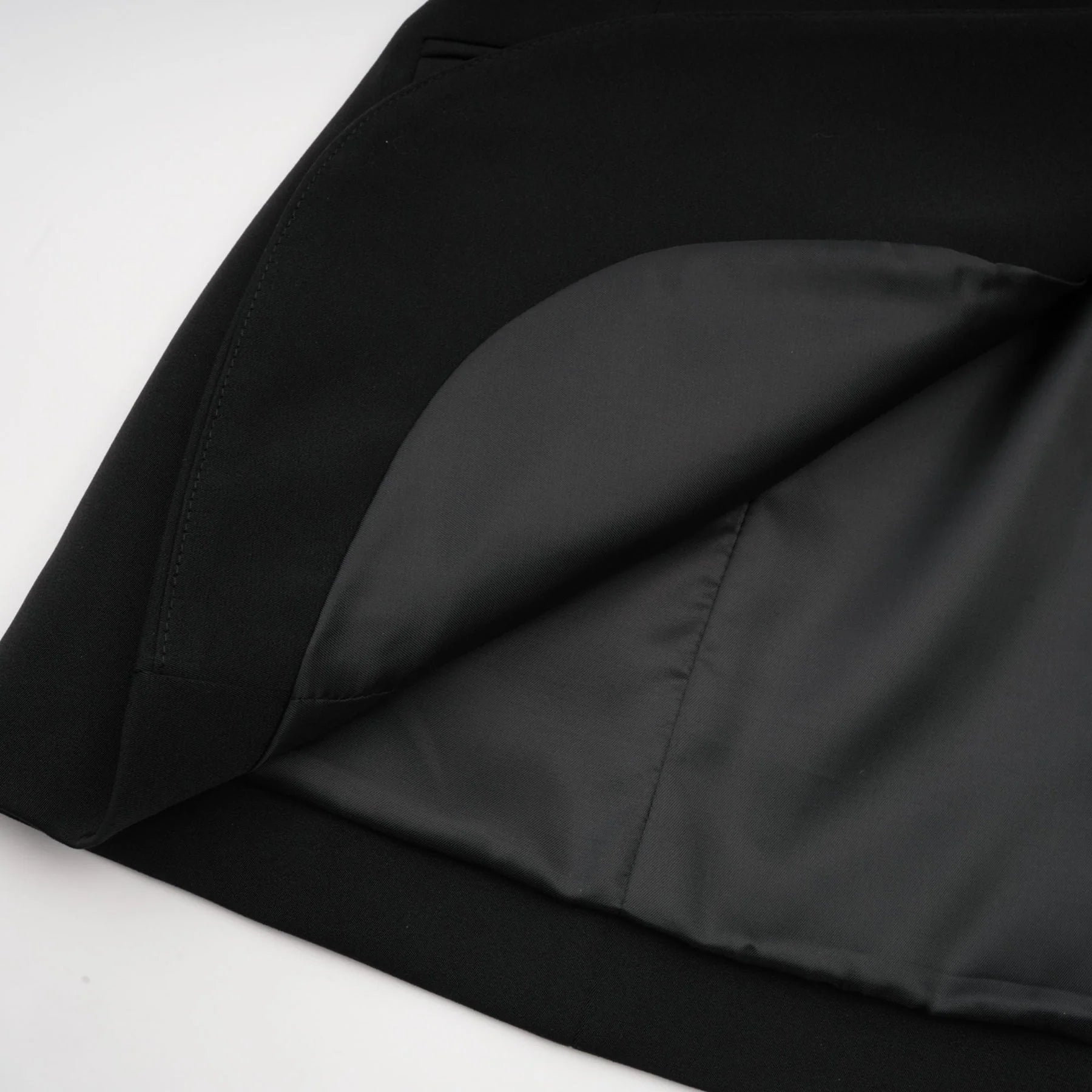 Vincenzina Jacket & Trousers Crystal Embellished Black