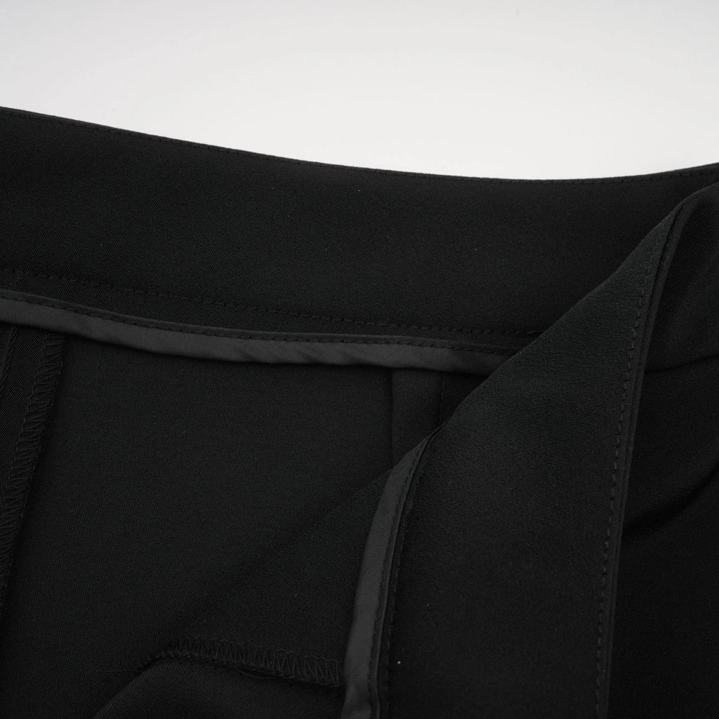 Vincenzina Jacket & Trousers Crystal Embellished Black