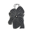 Vincenzina Top Floral Halterneck Pearl Embellished in Black