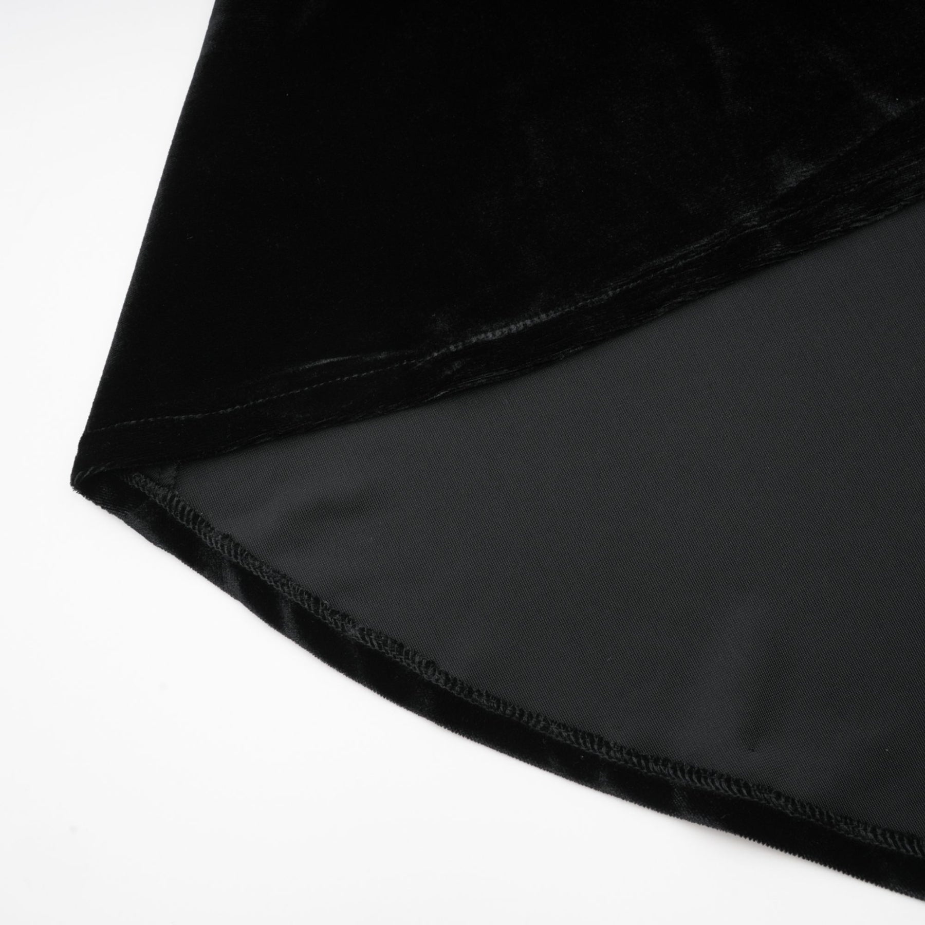 Vittoria Maxi Dress Sleek Black Velvet Cowl Neck Open Back Bow