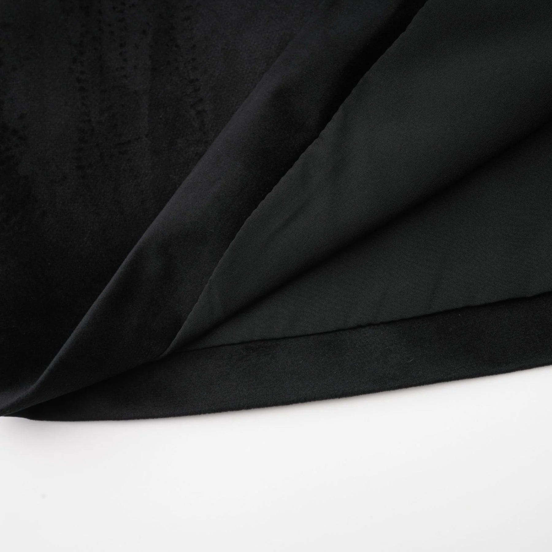 Willow Mini Dress Black Velvet Crystal Belt