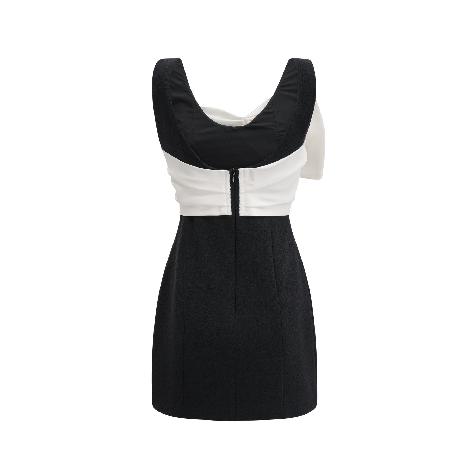 Ysabeau Embellished Mini Dress With Oversized Bow