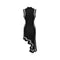 Zaira Mini Dress Floral Panel Round Neck Feminine Touch