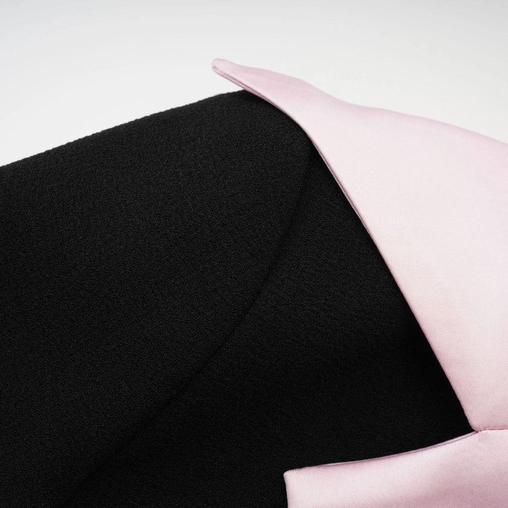 Zelda Jacket & Skirt Pink Black Matching Set