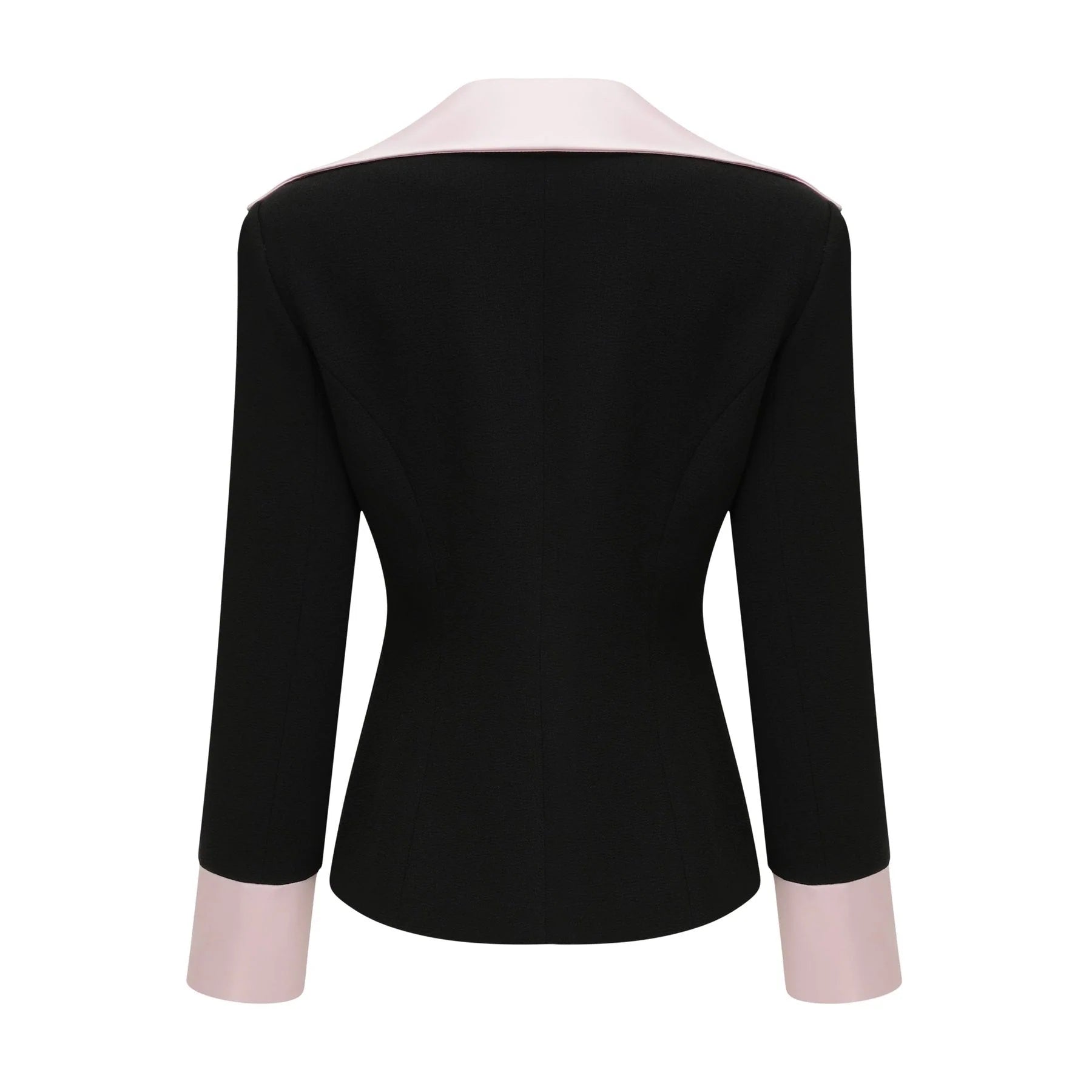 Zelda Jacket & Skirt Pink Black Matching Set